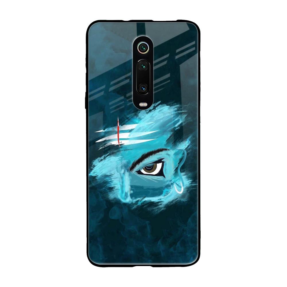 Power Of Trinetra Xiaomi Redmi K20 Pro Glass Back Cover Online