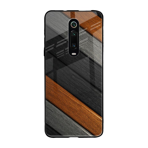 Tri Color Wood Xiaomi Redmi K20 Pro Glass Back Cover Online