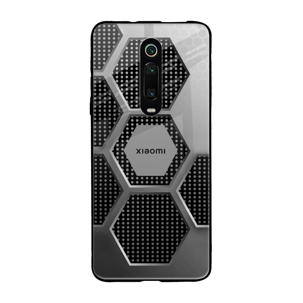 Hexagon Style Xiaomi Redmi K20 Pro Glass Back Cover Online