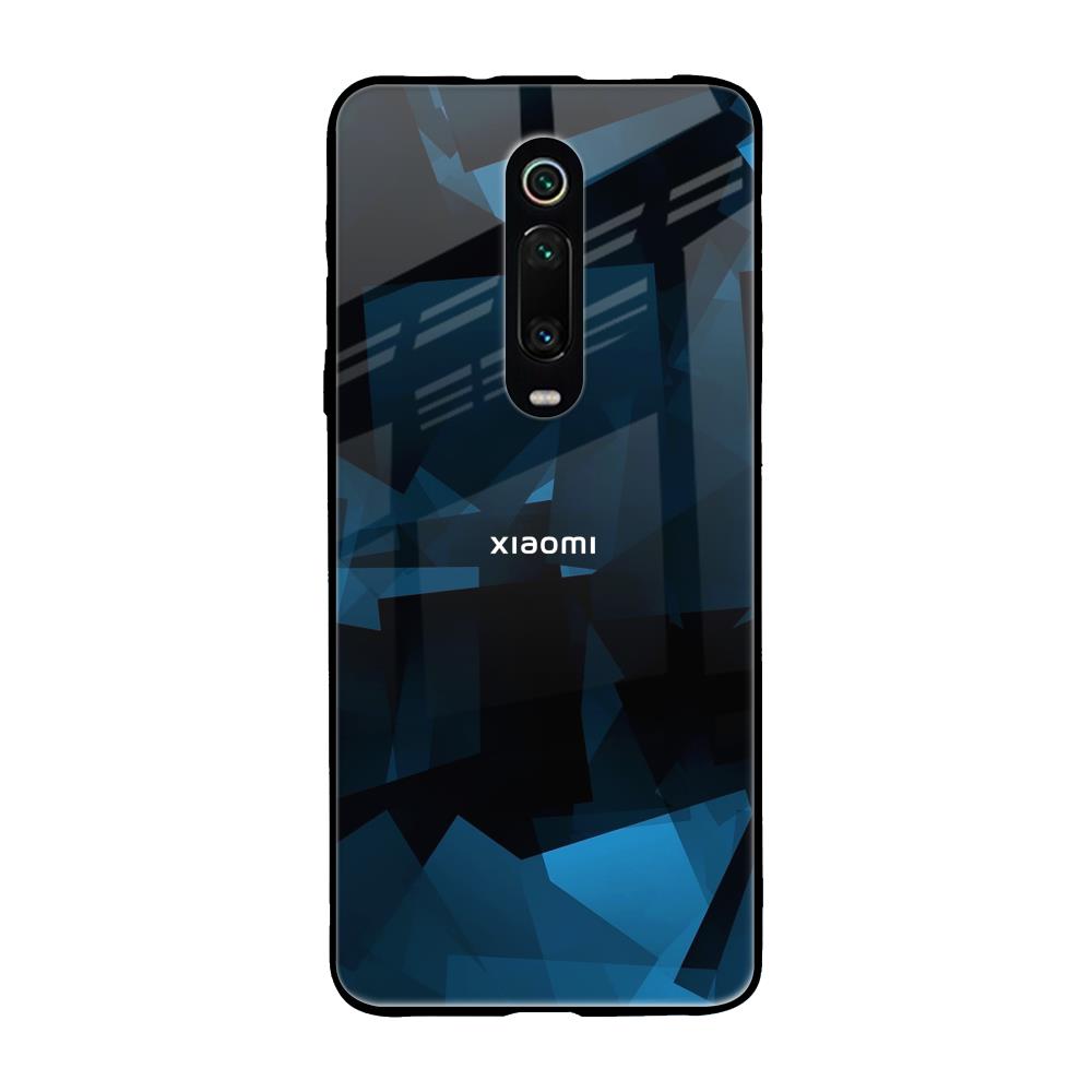 Polygonal Blue Box Xiaomi Redmi K20 Pro Glass Back Cover Online