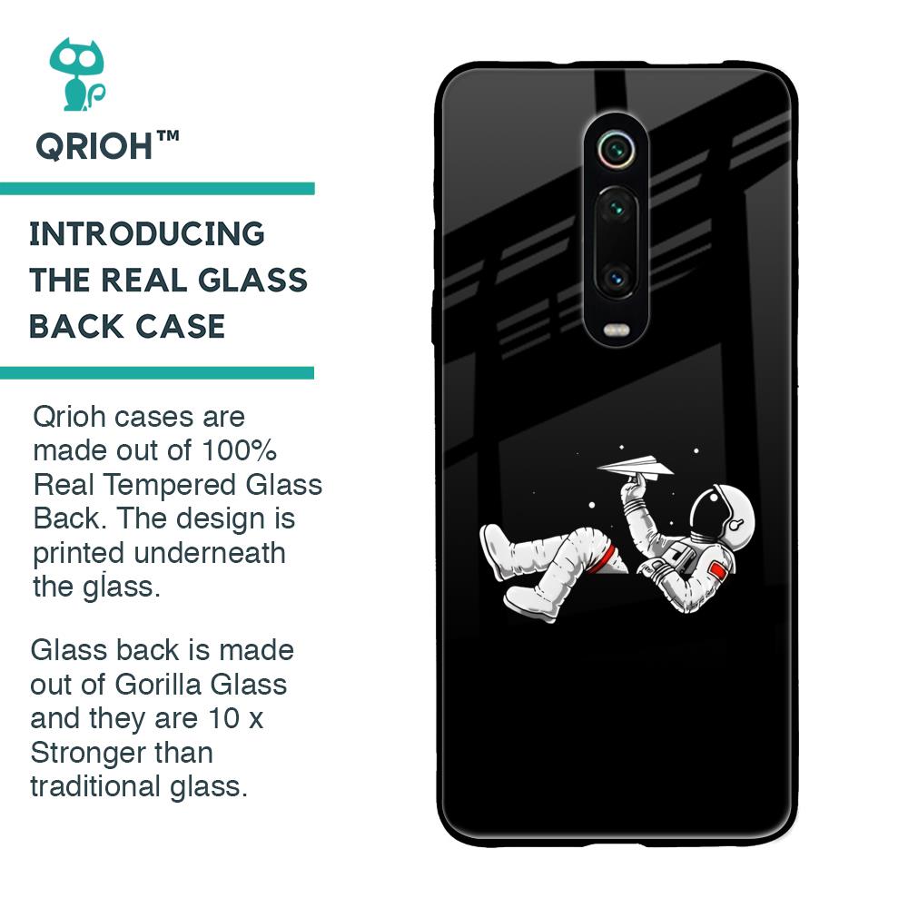Space Traveller Glass Case for Xiaomi Redmi K20 Pro