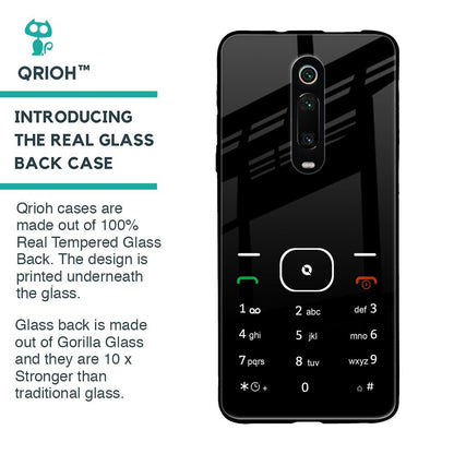 Classic Keypad Pattern Glass Case for Xiaomi Redmi K20 Pro