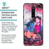 Radha Krishna Art Glass Case for Xiaomi Redmi K20 Pro