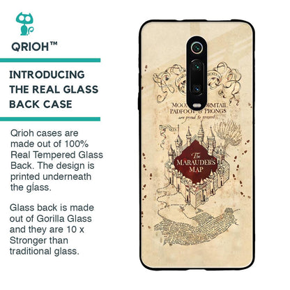 Magical Map Glass Case for Xiaomi Redmi K20 Pro