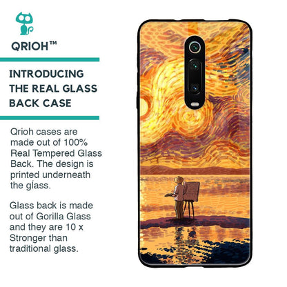 Sunset Vincent Glass Case for Xiaomi Redmi K20 Pro