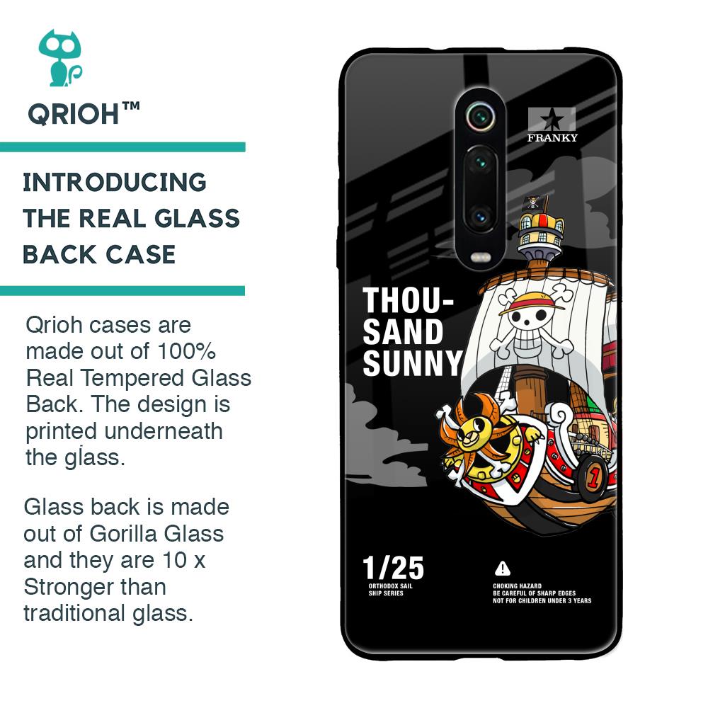 Thousand Sunny Glass Case for Xiaomi Redmi K20 Pro