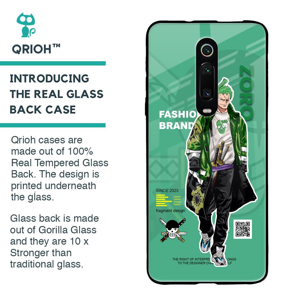 Zoro Bape Glass Case for Xiaomi Redmi K20 Pro