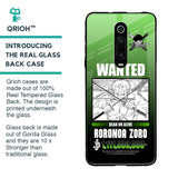 Zoro Wanted Glass Case for Xiaomi Redmi K20 Pro