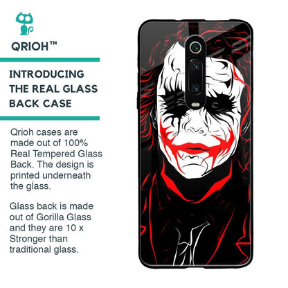 Life In Dark Glass Case For Xiaomi Redmi K20 Pro