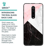 Marble Collage Art Glass Case For Xiaomi Redmi K20 Pro