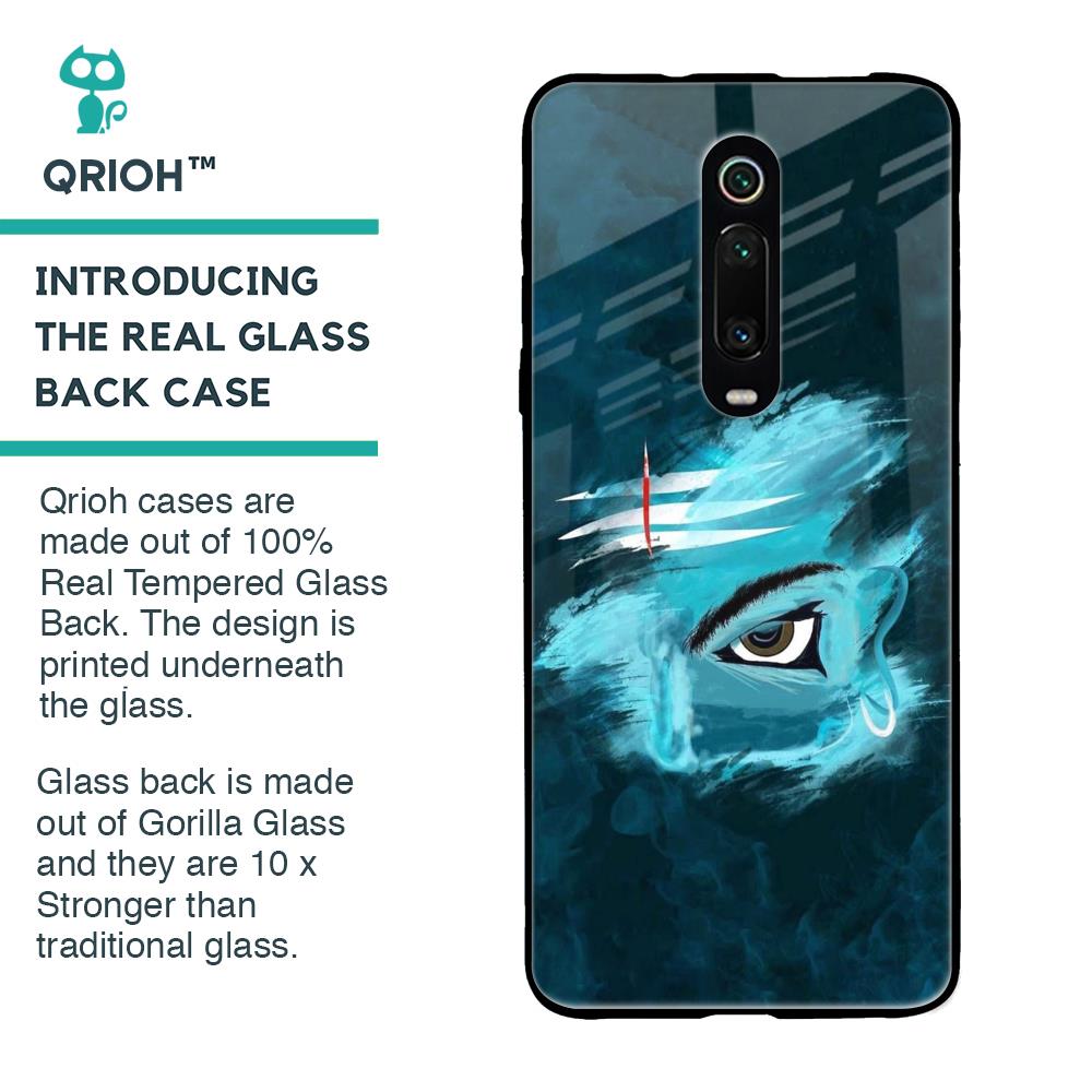 Power Of Trinetra Glass Case For Xiaomi Redmi K20 Pro