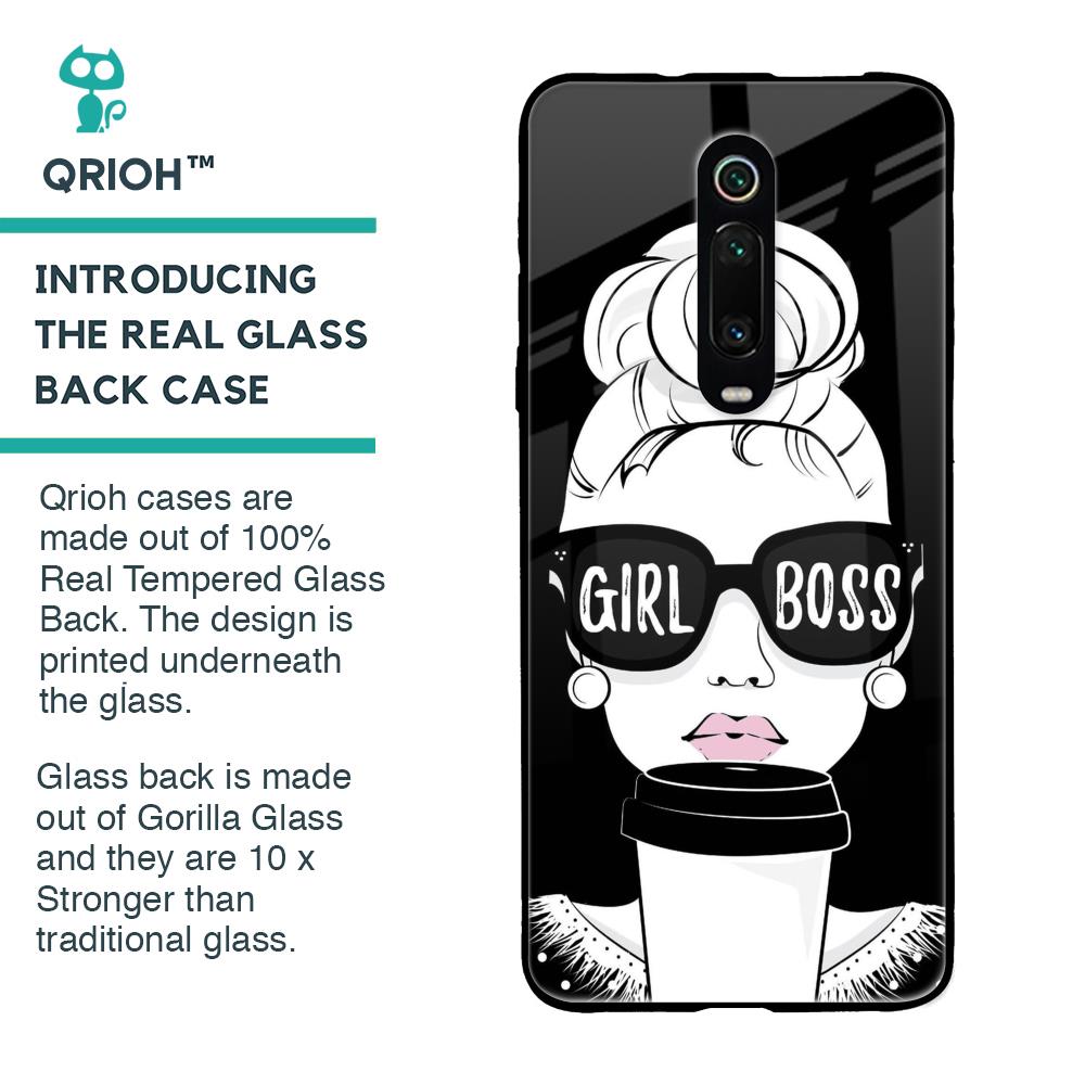 Girl Boss Glass Case For Xiaomi Redmi K20 Pro