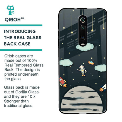 Astronaut Dream Glass Case For Xiaomi Redmi K20 Pro