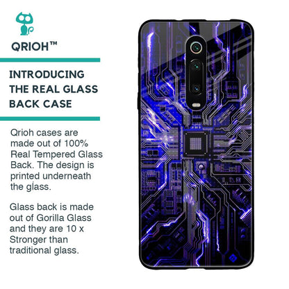 Techno Color Pattern Glass Case For Xiaomi Redmi K20 Pro
