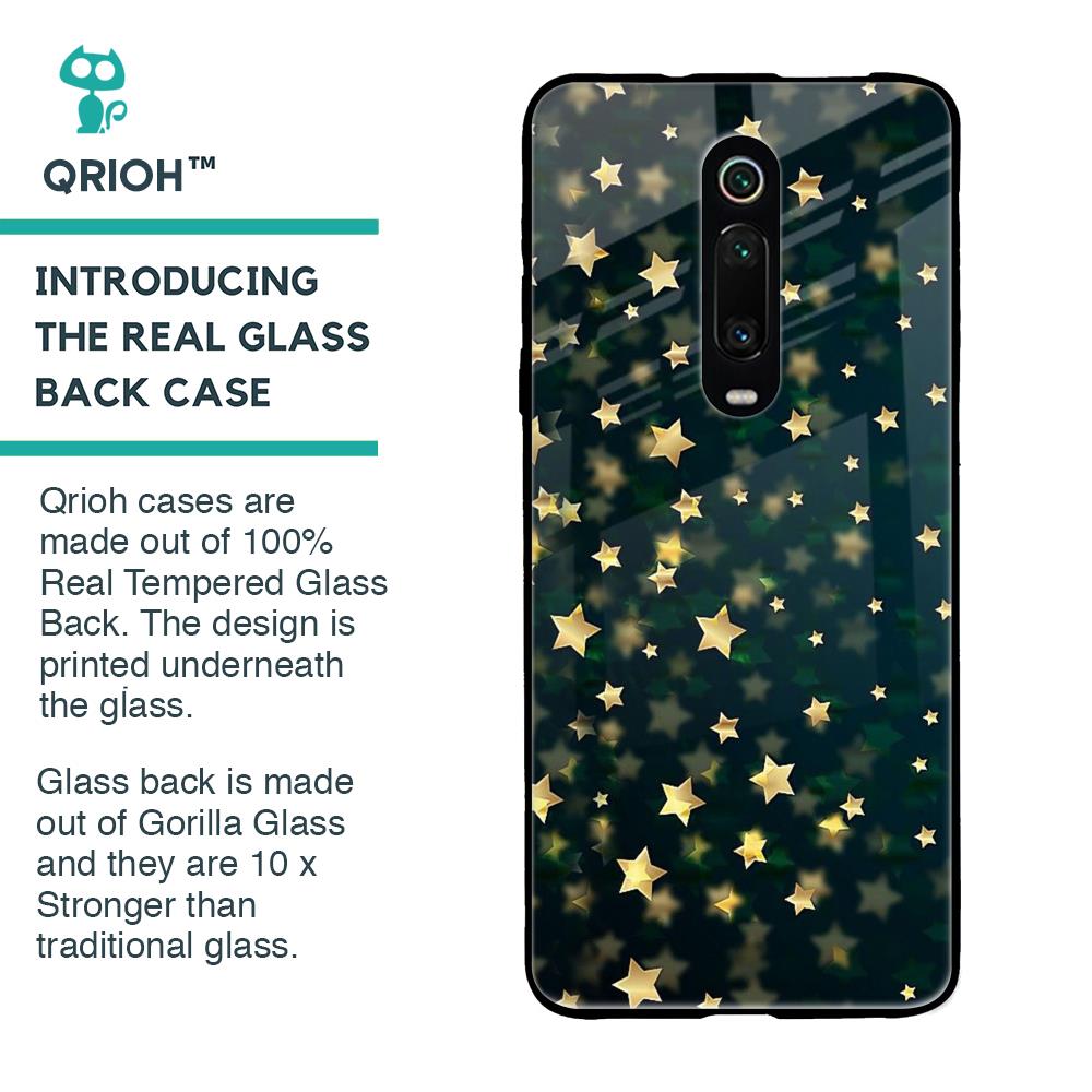 Dazzling Stars Glass Case For Xiaomi Redmi K20 Pro