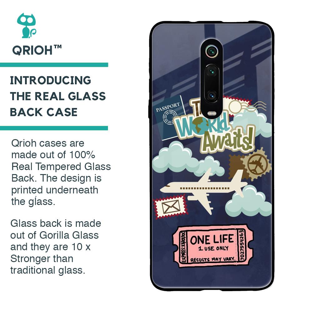 Tour The World Glass Case For Xiaomi Redmi K20 Pro