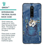 Kitty In Pocket Glass Case For Xiaomi Redmi K20 Pro