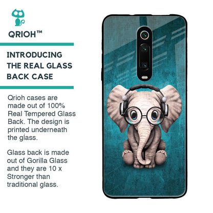 Adorable Baby Elephant Glass Case For Xiaomi Redmi K20 Pro