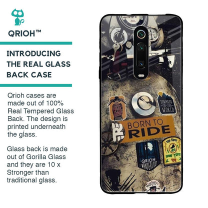 Ride Mode On Glass Case for Xiaomi Redmi K20 Pro