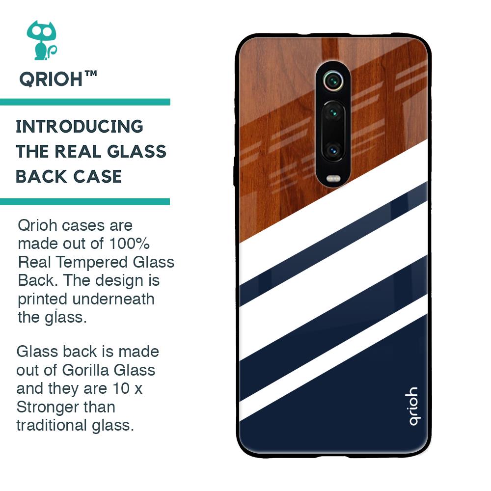 Bold Stripes Glass case for Xiaomi Redmi K20 Pro