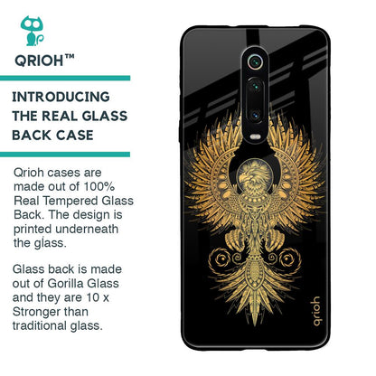 Mythical Phoenix Art Glass Case for Xiaomi Redmi K20 Pro