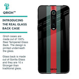 Vertical Stripes Glass Case for Xiaomi Redmi K20 Pro