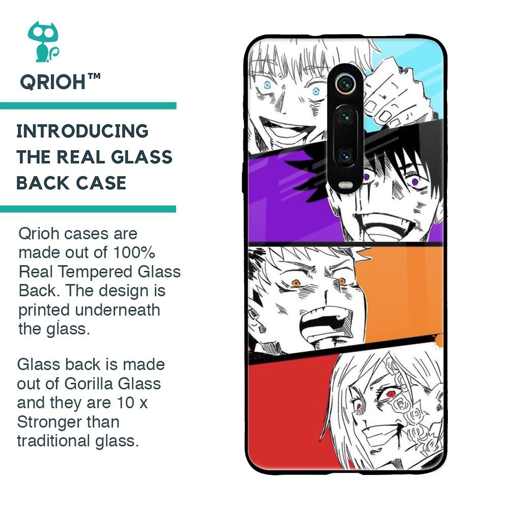 Anime Sketch Glass Case for Xiaomi Redmi K20 Pro