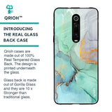 Green Marble Glass case for Xiaomi Redmi K20 Pro