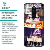 Anime Eyes Glass Case for Xiaomi Redmi K20 Pro