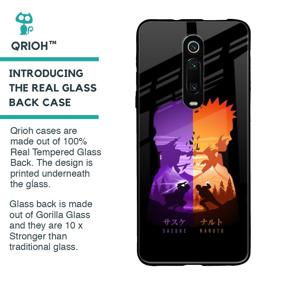 Minimalist Anime Glass Case for Xiaomi Redmi K20 Pro