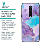 Alcohol ink Marble Glass Case for Xiaomi Redmi K20 Pro