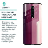 Brush Stroke Art Glass Case for Xiaomi Redmi K20 Pro