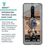 Space Ticket Glass Case for Xiaomi Redmi K20 Pro