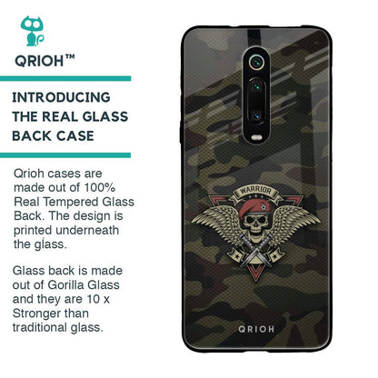 Army Warrior Glass Case for Xiaomi Redmi K20 Pro