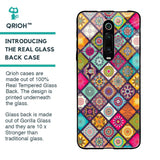 Multicolor Mandala Glass Case for Xiaomi Redmi K20 Pro