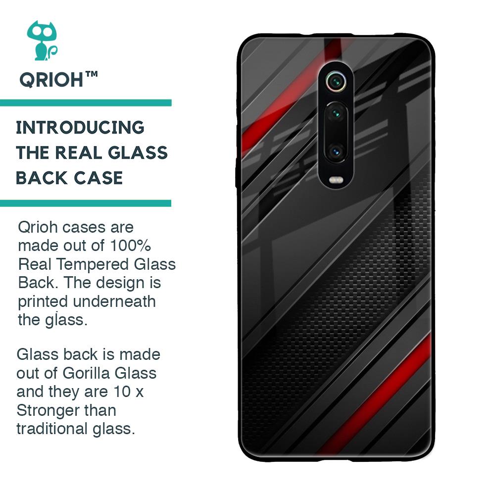 Modern Abstract Glass Case for Xiaomi Redmi K20 Pro