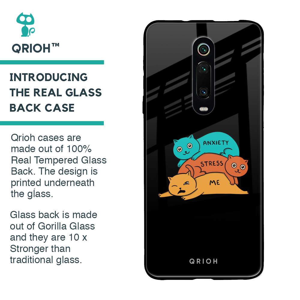 Anxiety Stress Glass Case for Xiaomi Redmi K20 Pro