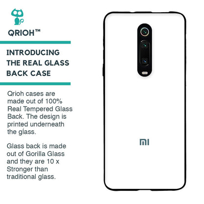 Arctic White Glass Case for Xiaomi Redmi K20 Pro