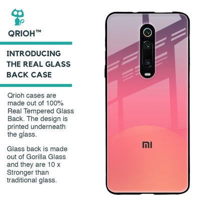 Sunset Orange Glass Case for Xiaomi Redmi K20 Pro