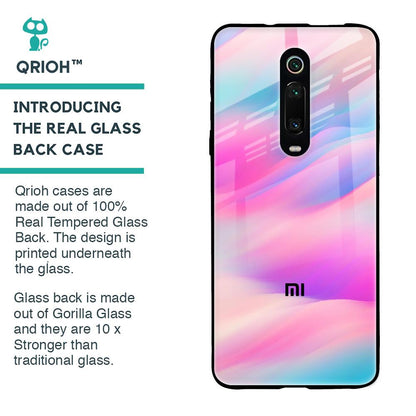 Colorful Waves Glass case for Xiaomi Redmi K20 Pro