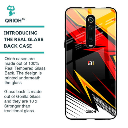 Race Jersey Pattern Glass Case For Xiaomi Redmi K20 Pro