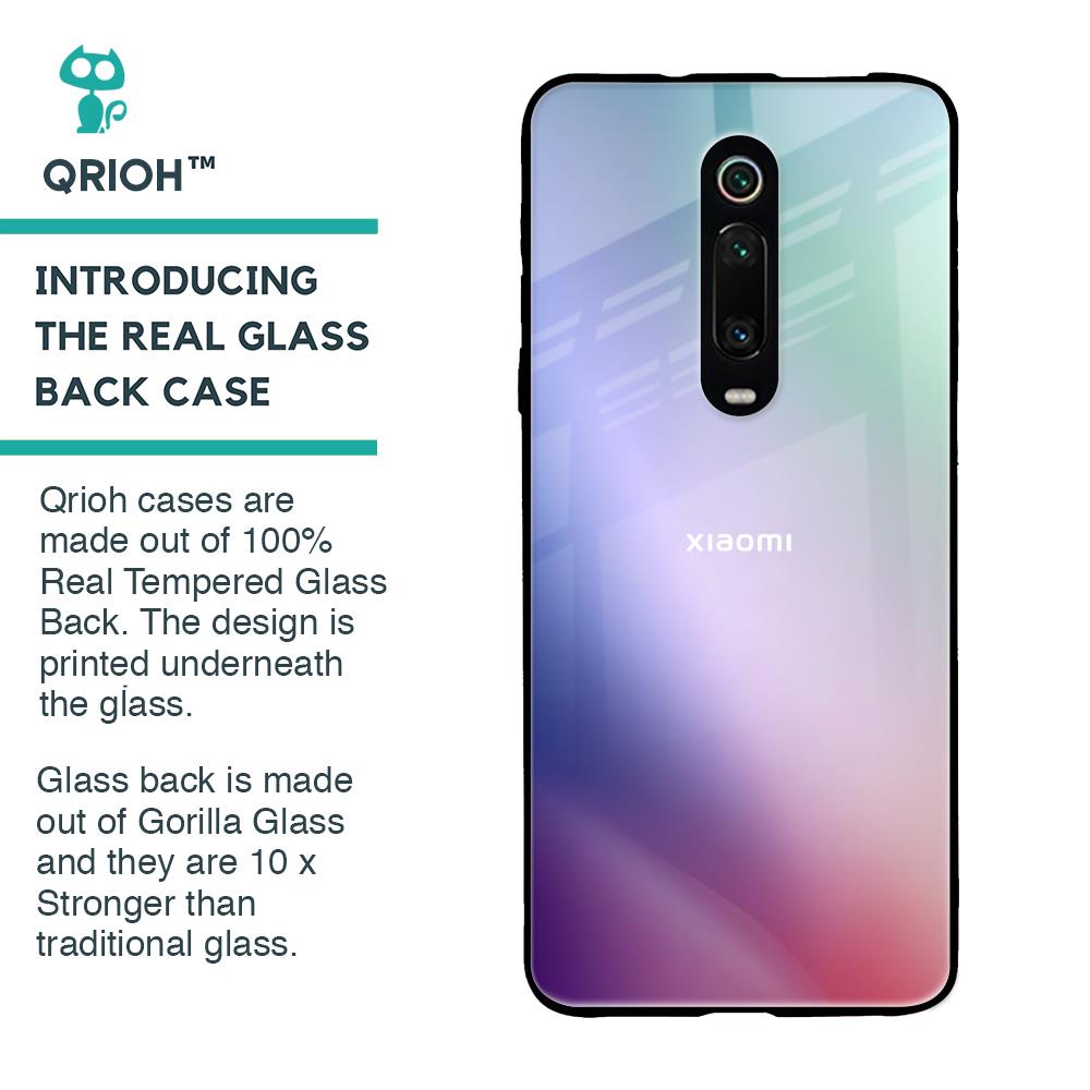Abstract Holographic Glass Case for Xiaomi Redmi K20 Pro