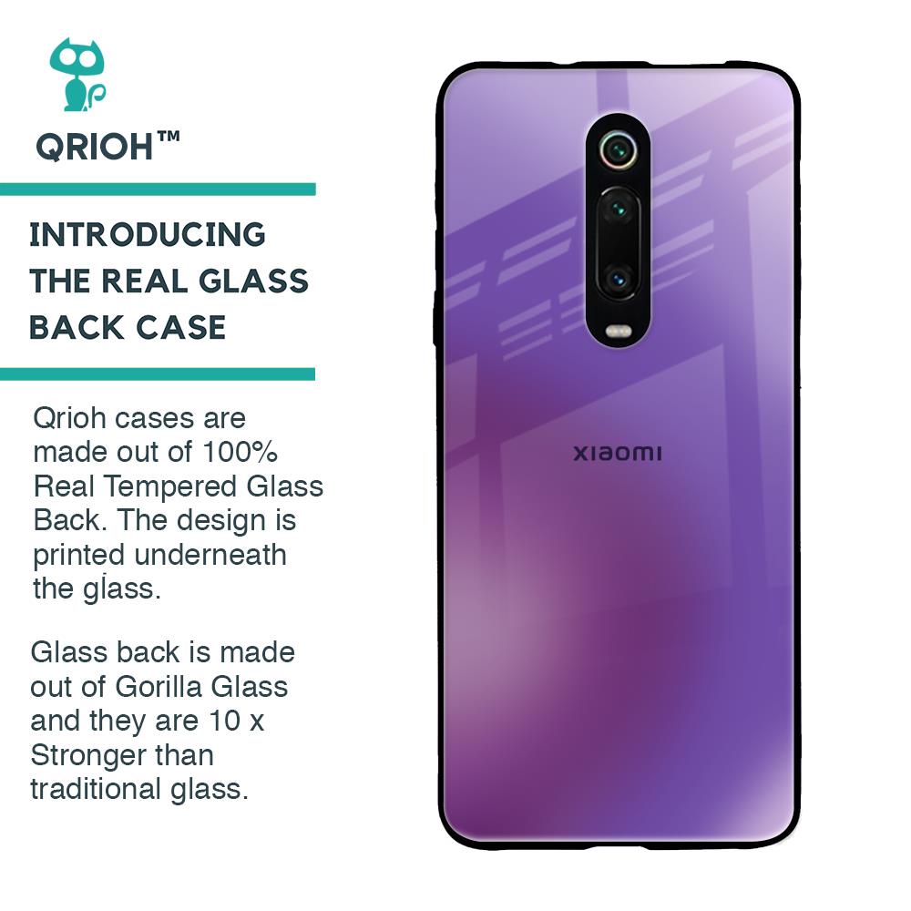 Ultraviolet Gradient Glass Case for Xiaomi Redmi K20 Pro