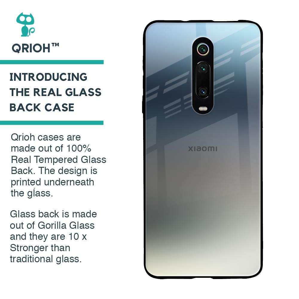 Tricolor Ombre Glass Case for Xiaomi Redmi K20 Pro