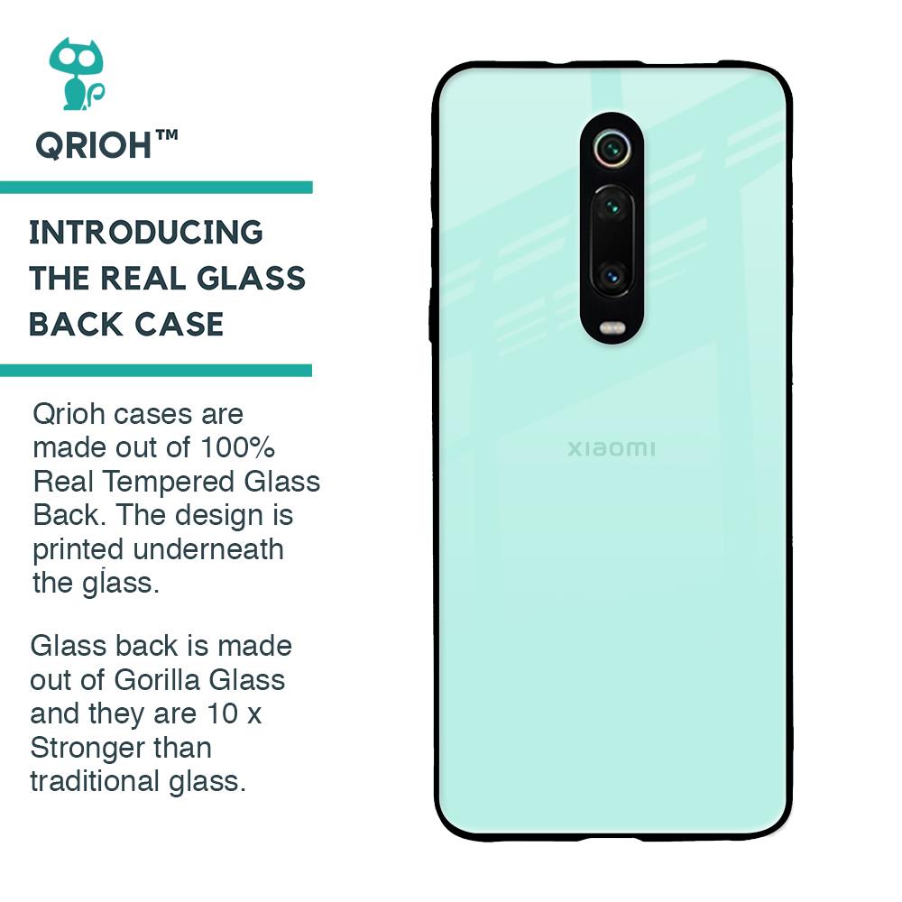 Teal Glass Case for Xiaomi Redmi K20 Pro