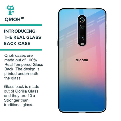 Blue & Pink Ombre Glass case for Xiaomi Redmi K20 Pro