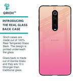 Pastel Pink Gradient Glass Case For Xiaomi Redmi K20 Pro