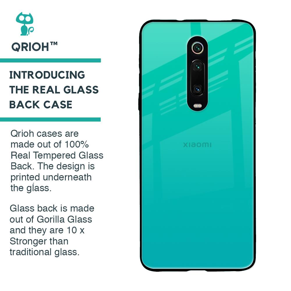 Cuba Blue Glass Case For Xiaomi Redmi K20 Pro