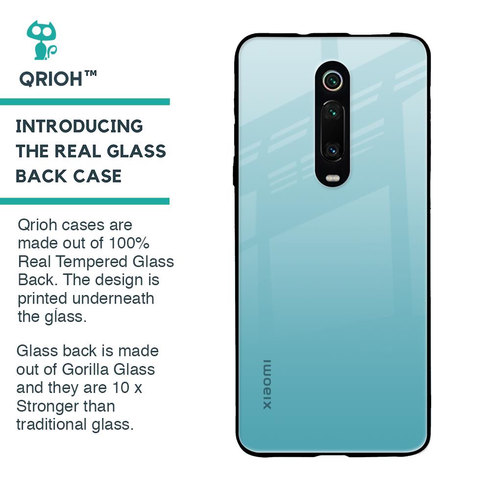 Arctic Blue Glass Case For Xiaomi Redmi K20 Pro
