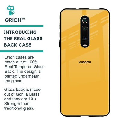 Fluorescent Yellow Glass case for Xiaomi Redmi K20 Pro